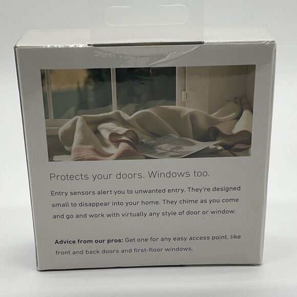 SimpliSafe Smart Indoor Entry Sensor Wi-Fi Connected Wireless (Battery) - White- - Picture 4 of 6